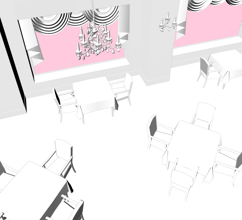 御曹司行きつけのレストラン3(CLIP STUDIO用3D素材)