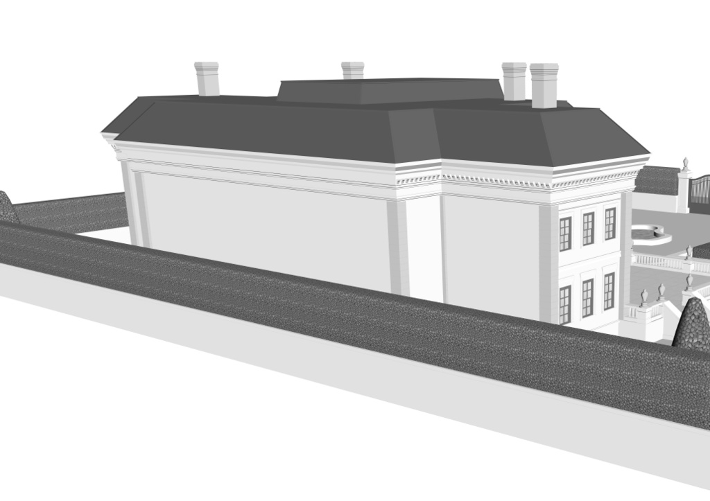 貴族のお屋敷(CLIP STUDIO用3D素材)