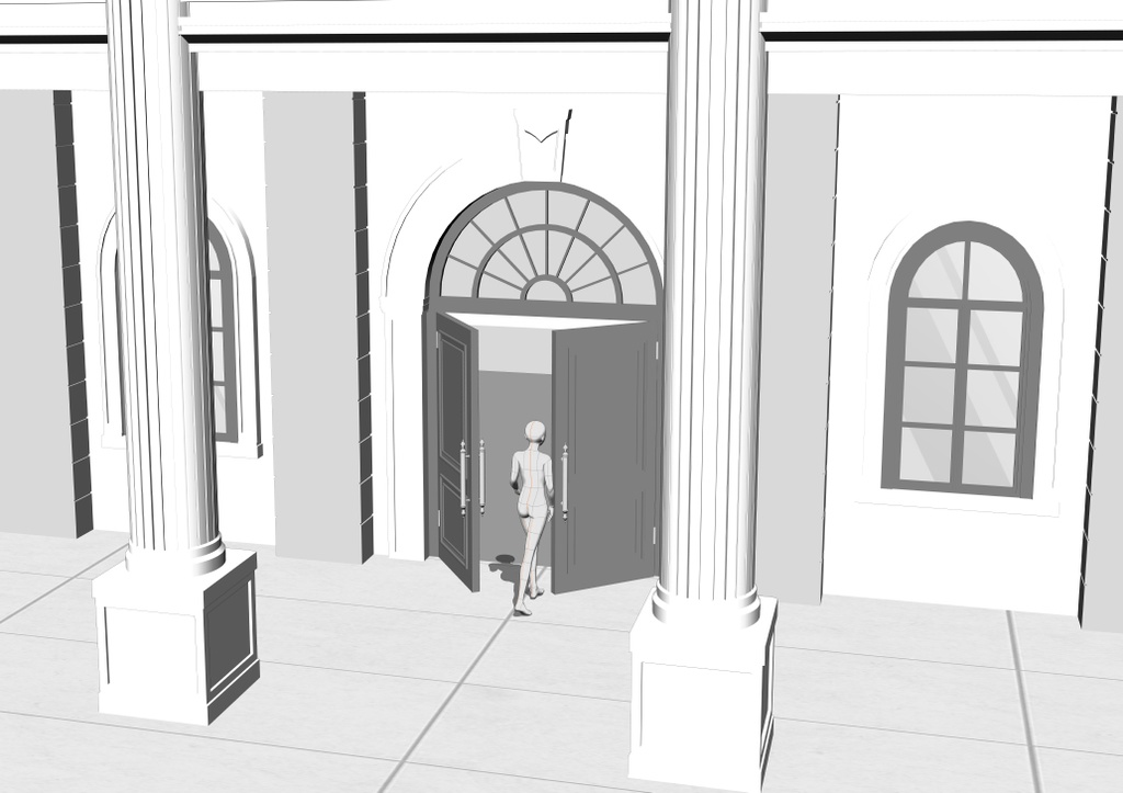 貴族のお屋敷(CLIP STUDIO用3D素材)