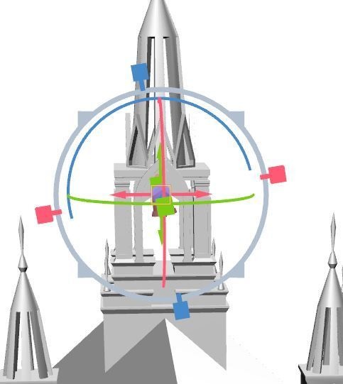 結婚式場(CLIP STUDIO用3D素材)