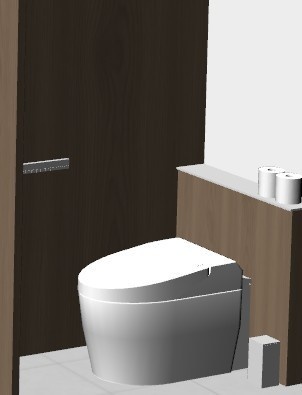 飲食店のトイレ