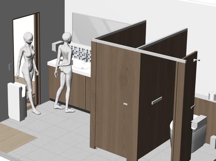 飲食店のトイレ