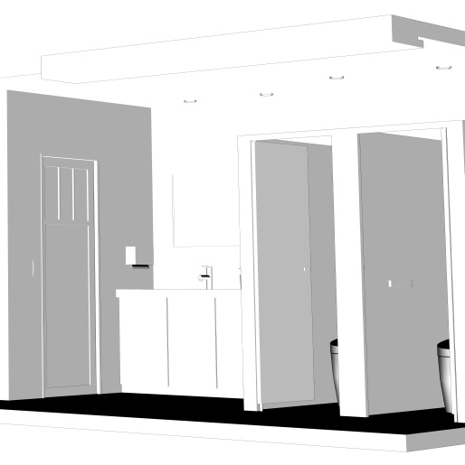 飲食店のトイレ