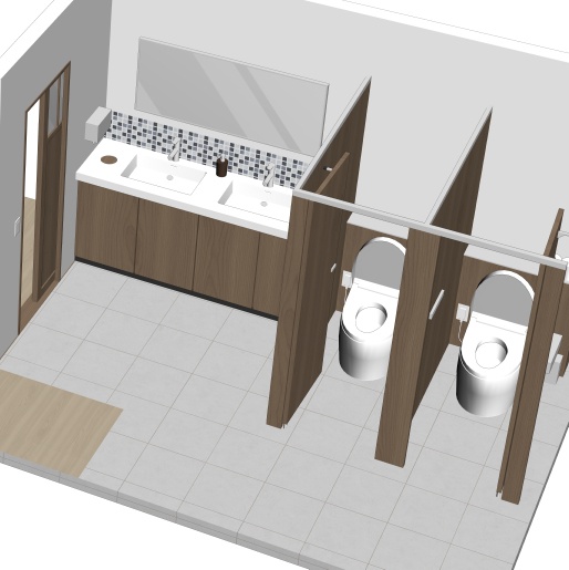 飲食店のトイレ