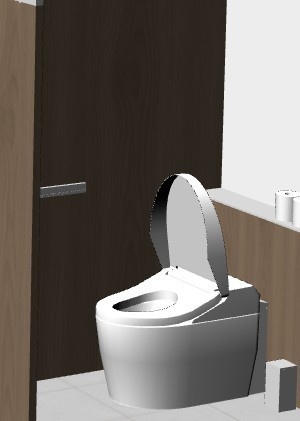 飲食店のトイレ