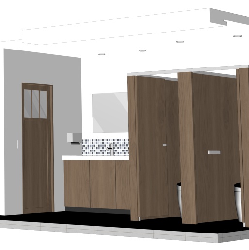 飲食店のトイレ