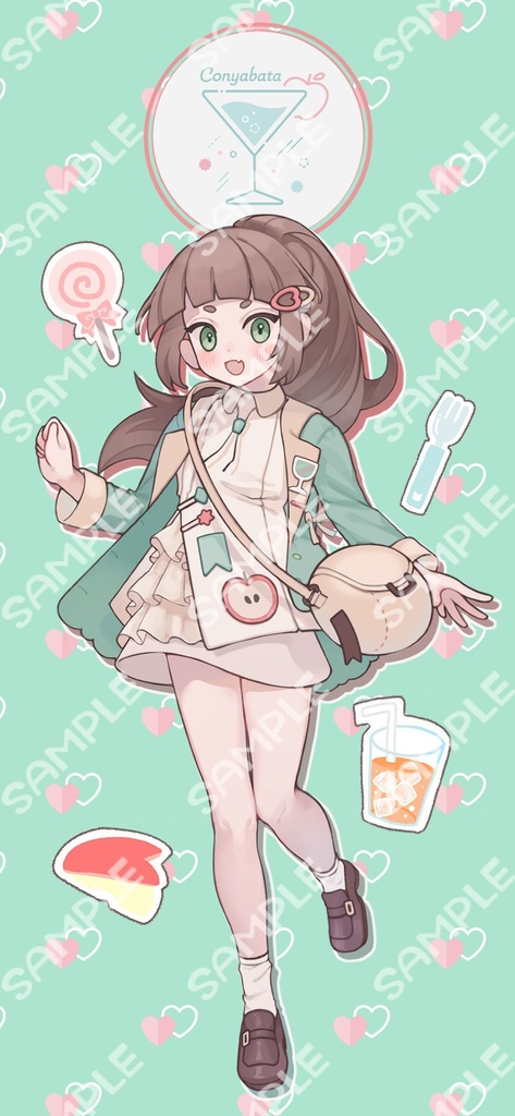 こにゃばた誕生日記念 汎用ボイス&スマホ壁紙