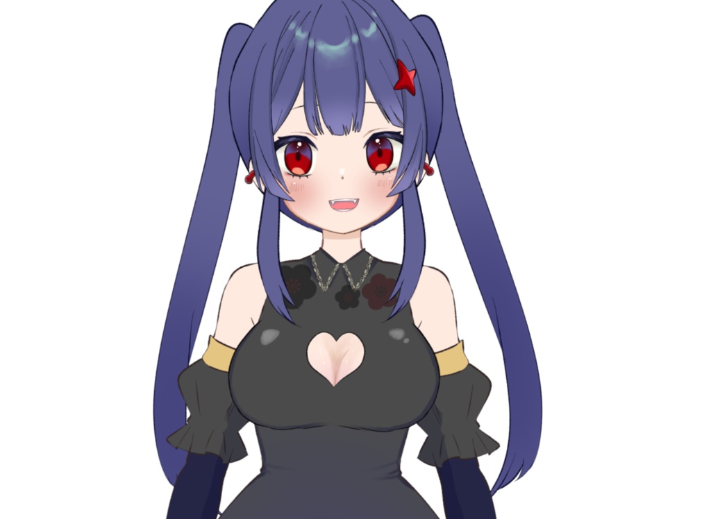 服部百子(上半身のみ)LIVE2Dモデル