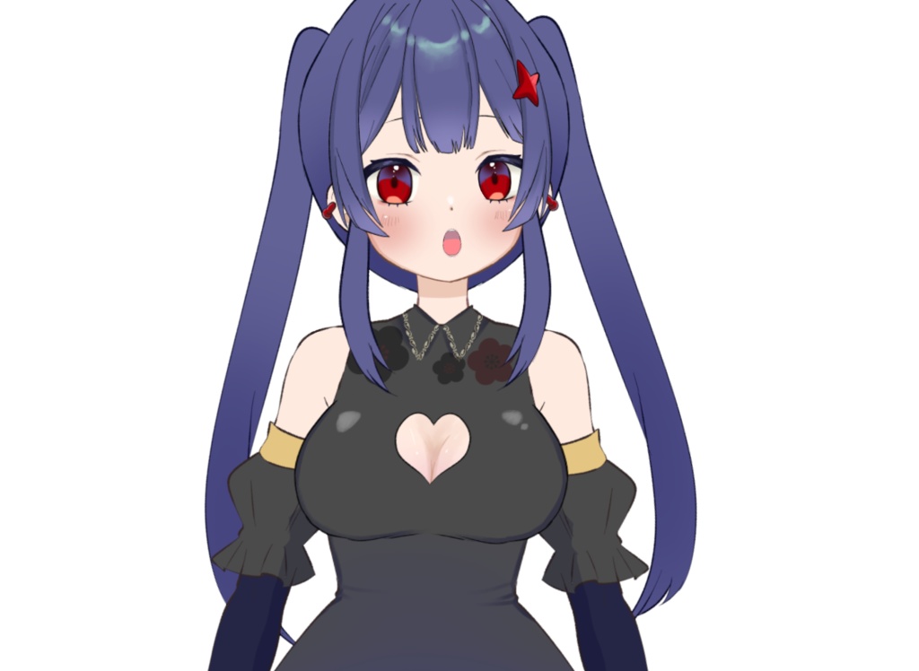 服部百子(上半身のみ)LIVE2Dモデル