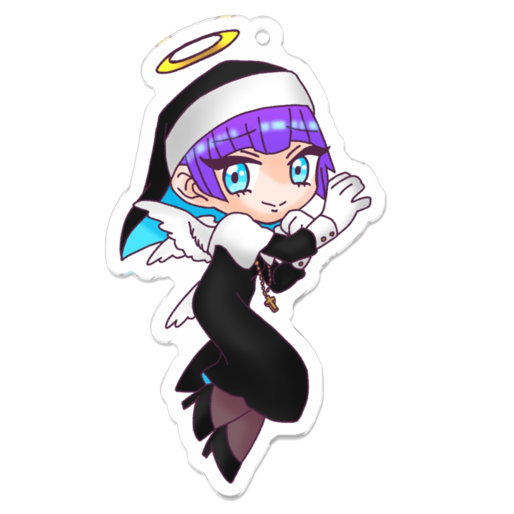 ハロウィンペアアクキー