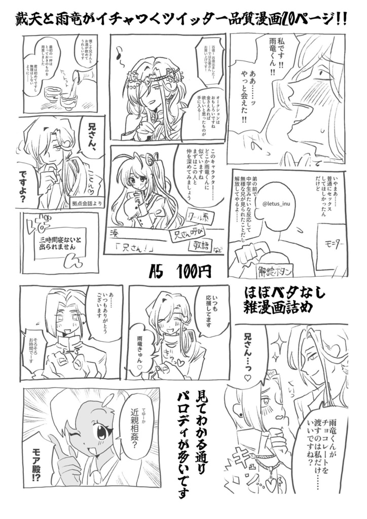 【ダウンロード用】戴雨コピー本