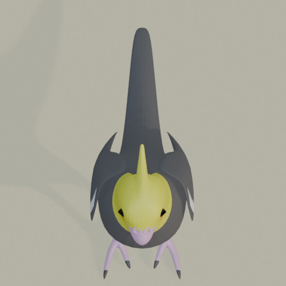 【3Dモデル】オカメインコ(ノーマル)