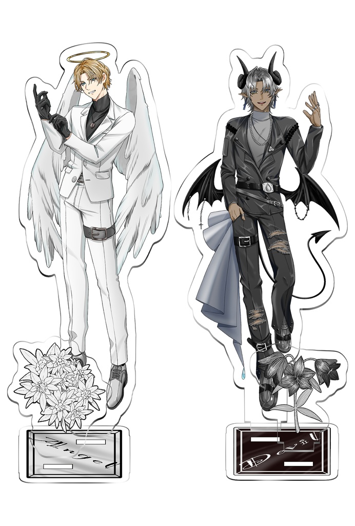 ［にじそうさく11］ゴミズ天使＆悪魔アクスタ