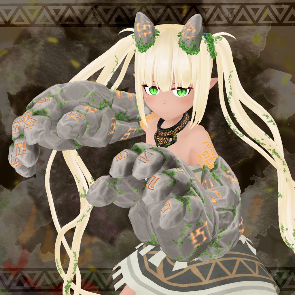 VRChat向け3Dモデル「レムリカ」