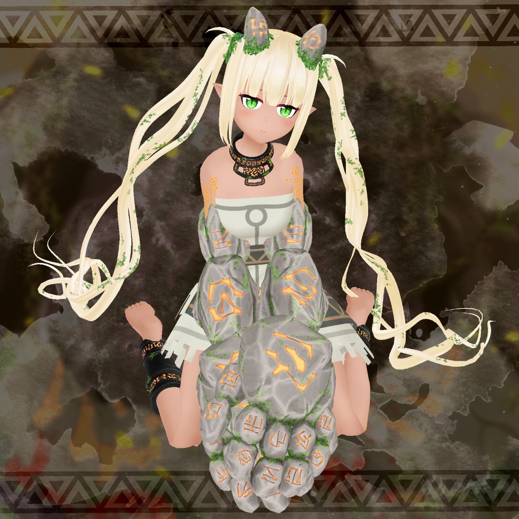 VRChat向け3Dモデル「レムリカ」