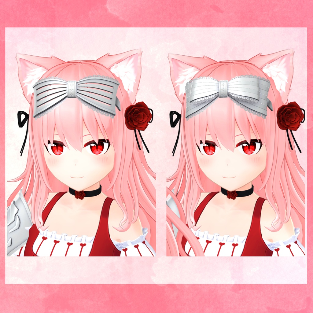 VRChat向け3Dモデル「ロゼリッタ」