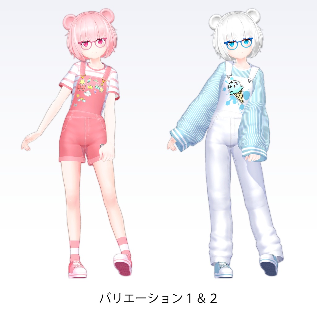 オリジナル3Dモデル「明明(ミンミン)」