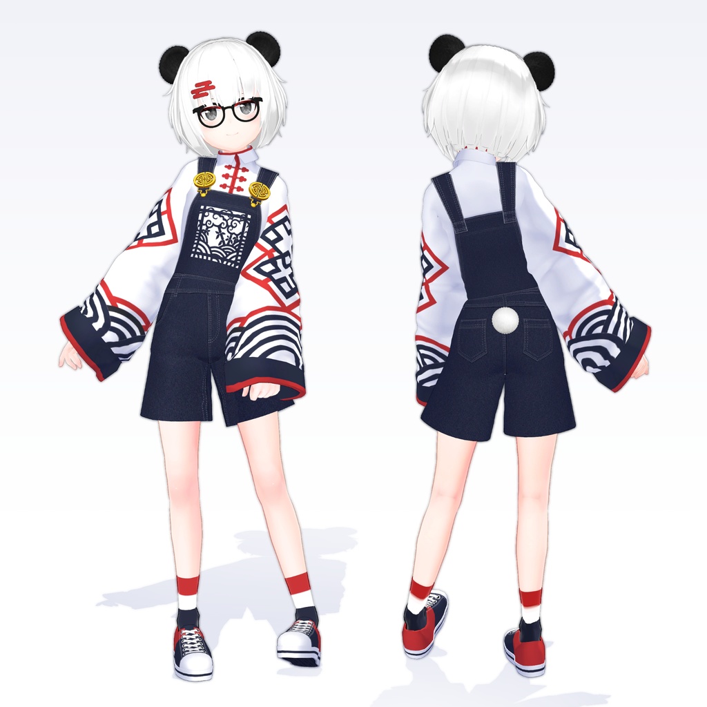 オリジナル3Dモデル「明明(ミンミン)」