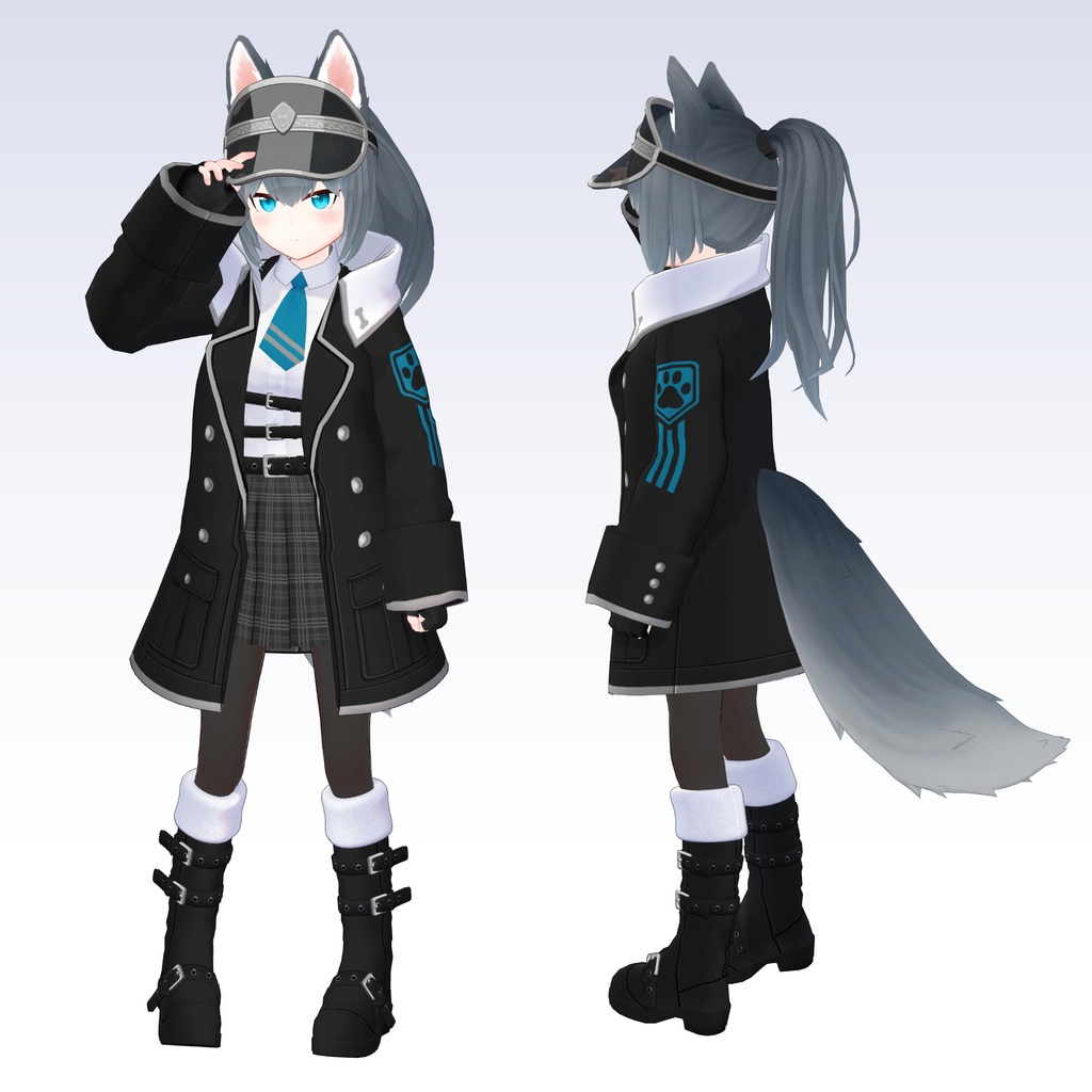 オリジナル3Dモデル「アイシー」