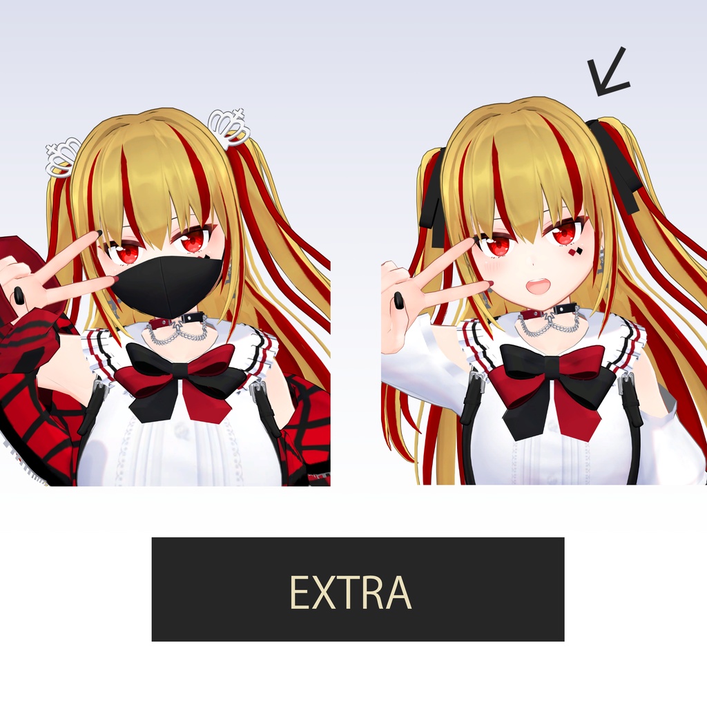 オリジナル3Dモデル「SHION」