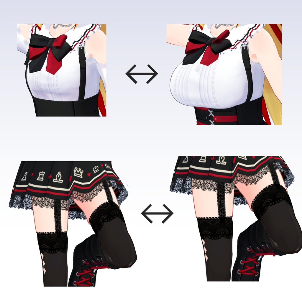 オリジナル3Dモデル「SHION」