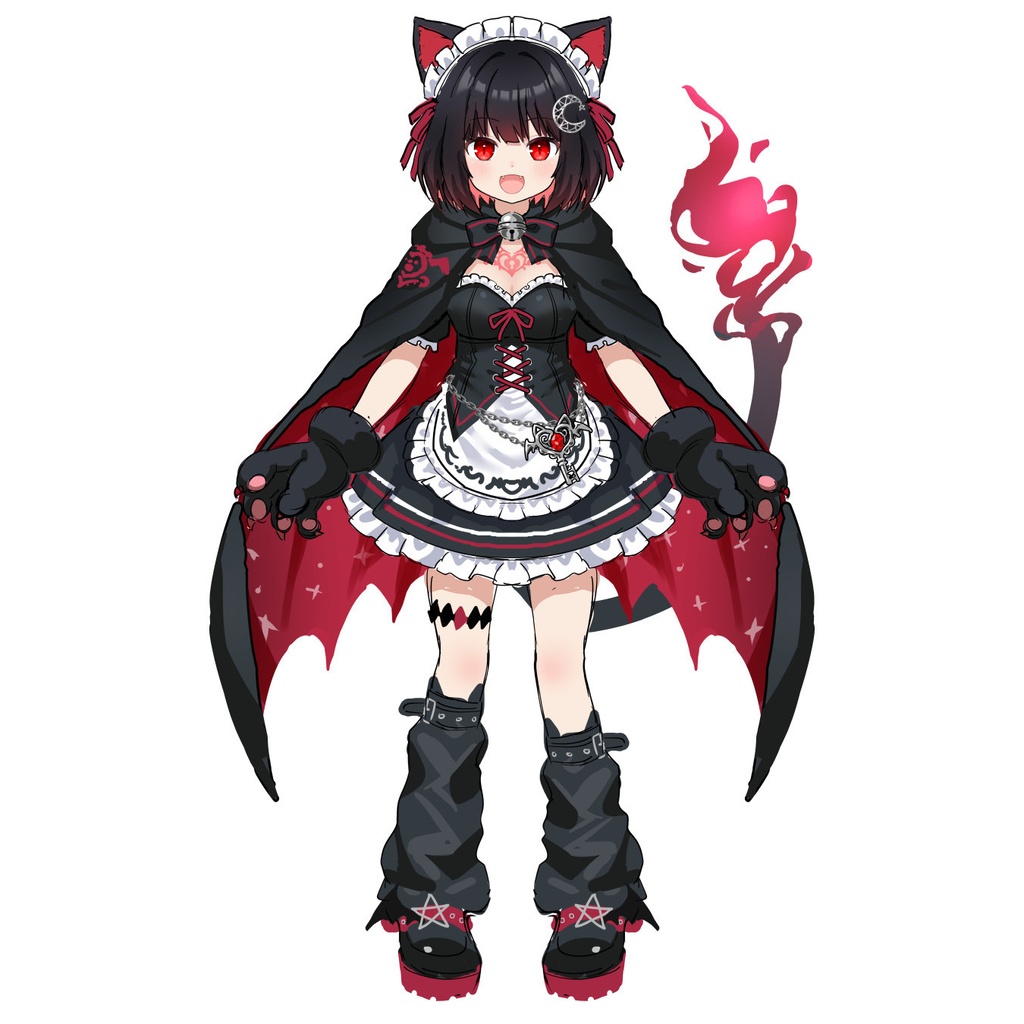 【限定一点】【予約】Vtuber用デザイン／Live2D用パーツ分けPSD