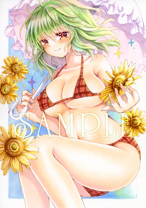 手描きイラスト 東方Project 風見幽香<難あり>