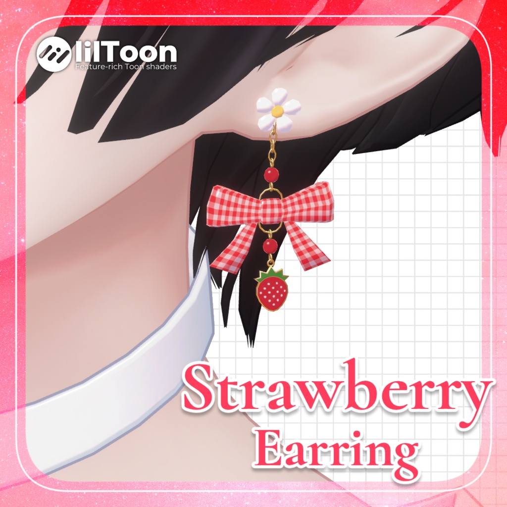 Strawberry Earring