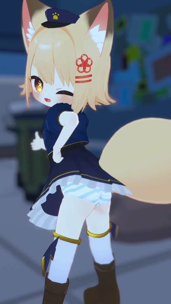 【PB対応】【複数アバター対応】PoliceDress'23