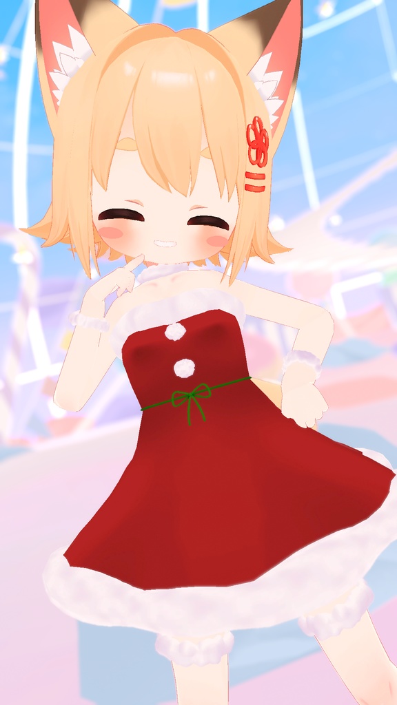 【PB対応】【複数アバター対応】ますかきのこやのクリスマス