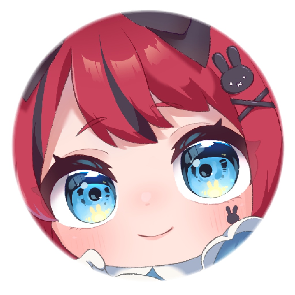 てんてんお顔缶バッジ アリス