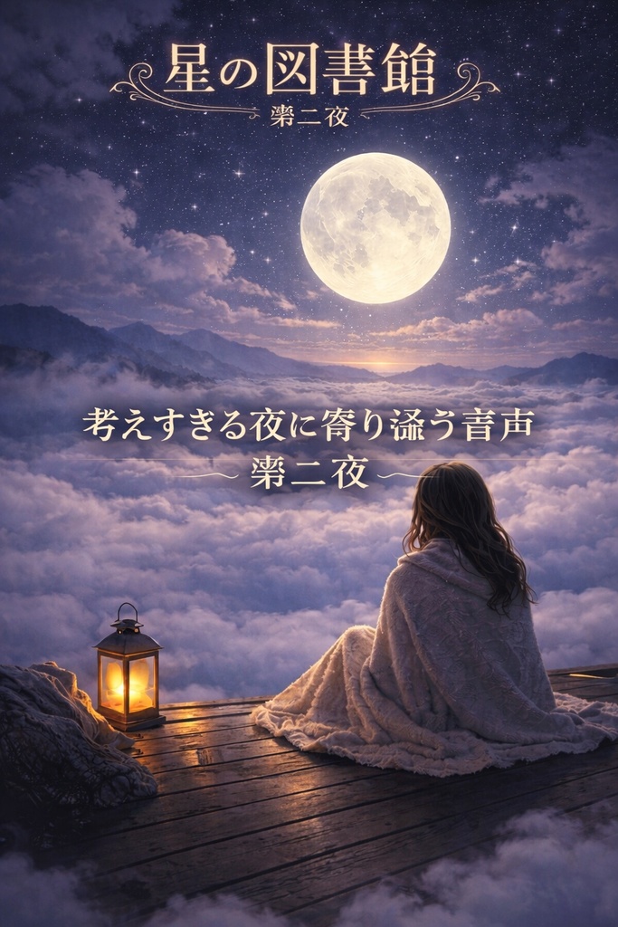 星の図書館 ~第二夜~安心に包まれる夜へ 天音の睡眠ガイド(約9分)