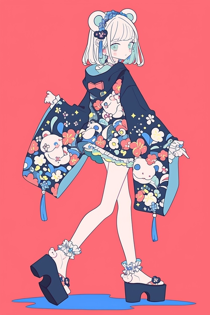 #08 くま耳ガール