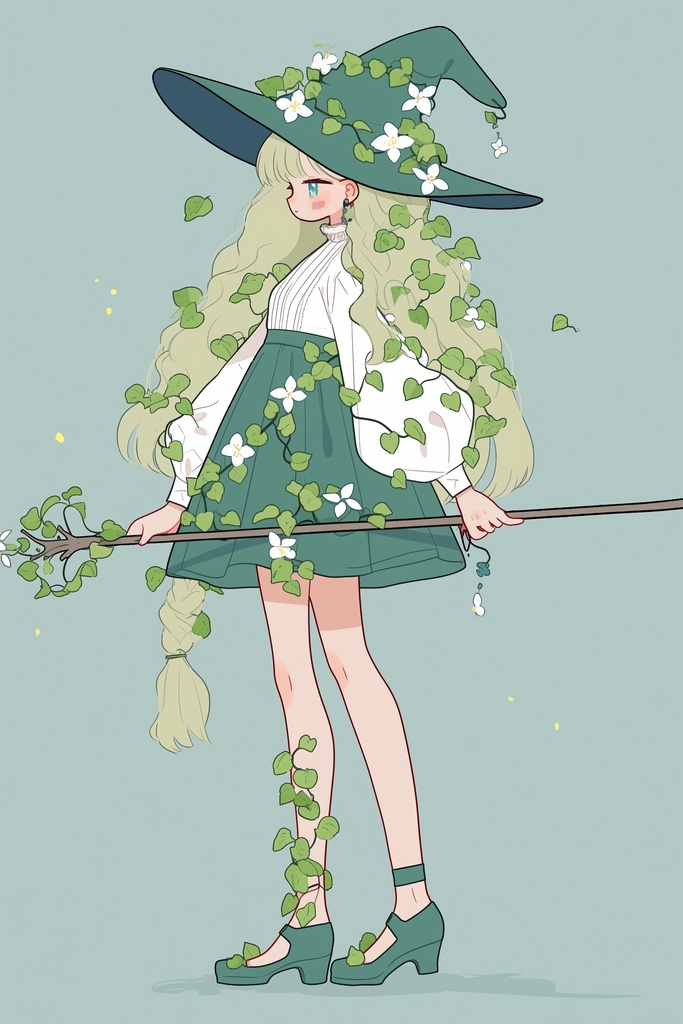 #10 葉っぱの魔女