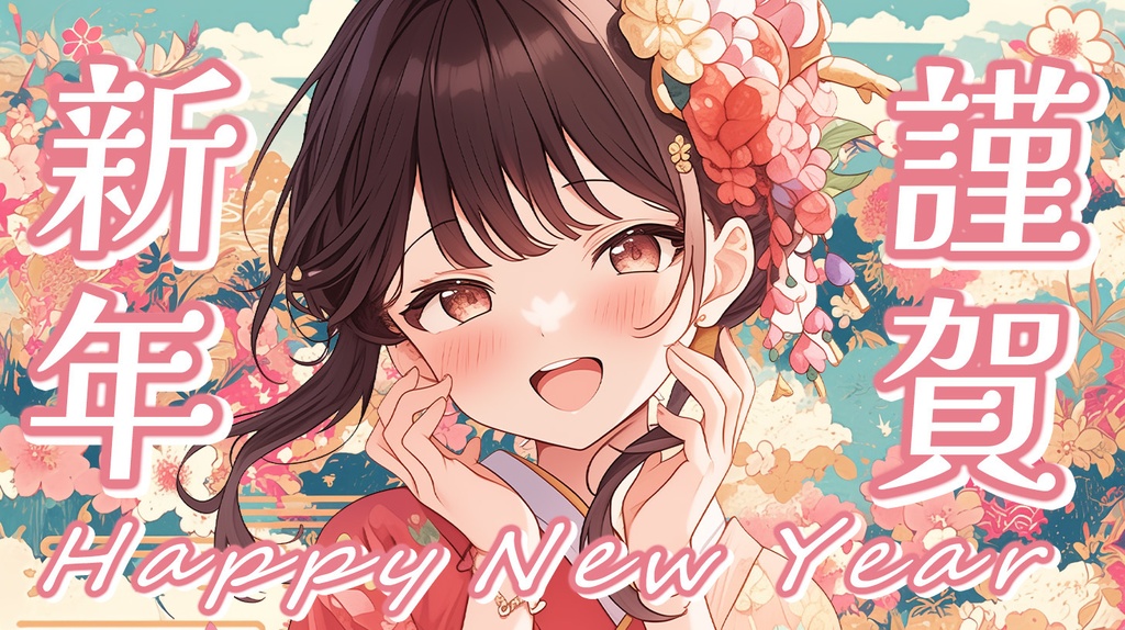 ⋱🌸和柄背景素材11点入りセット🌸⋰【 Vtuber/配信者向け 】