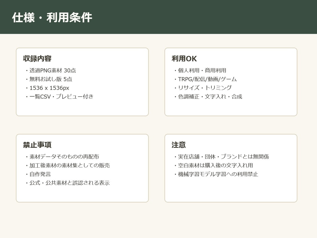 【無料お試し版あり/商用利用可/透過PNG】昭和レトロ夏の縁側・田舎小物素材30点|TRPG・ココフォリア・配信・ゲーム素材