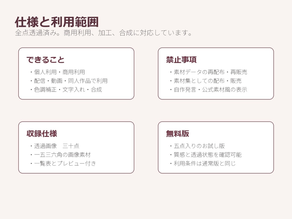 〖無料お試し版あり/商用利用可/透過PNG〗町内会・公民館掲示板小物素材30点|TRPG・ココフォリア・配信・ゲーム素材