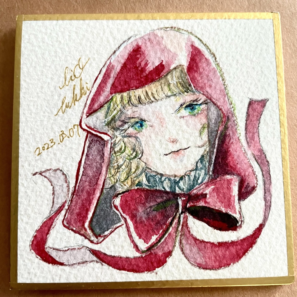 【原画】赤ずきん