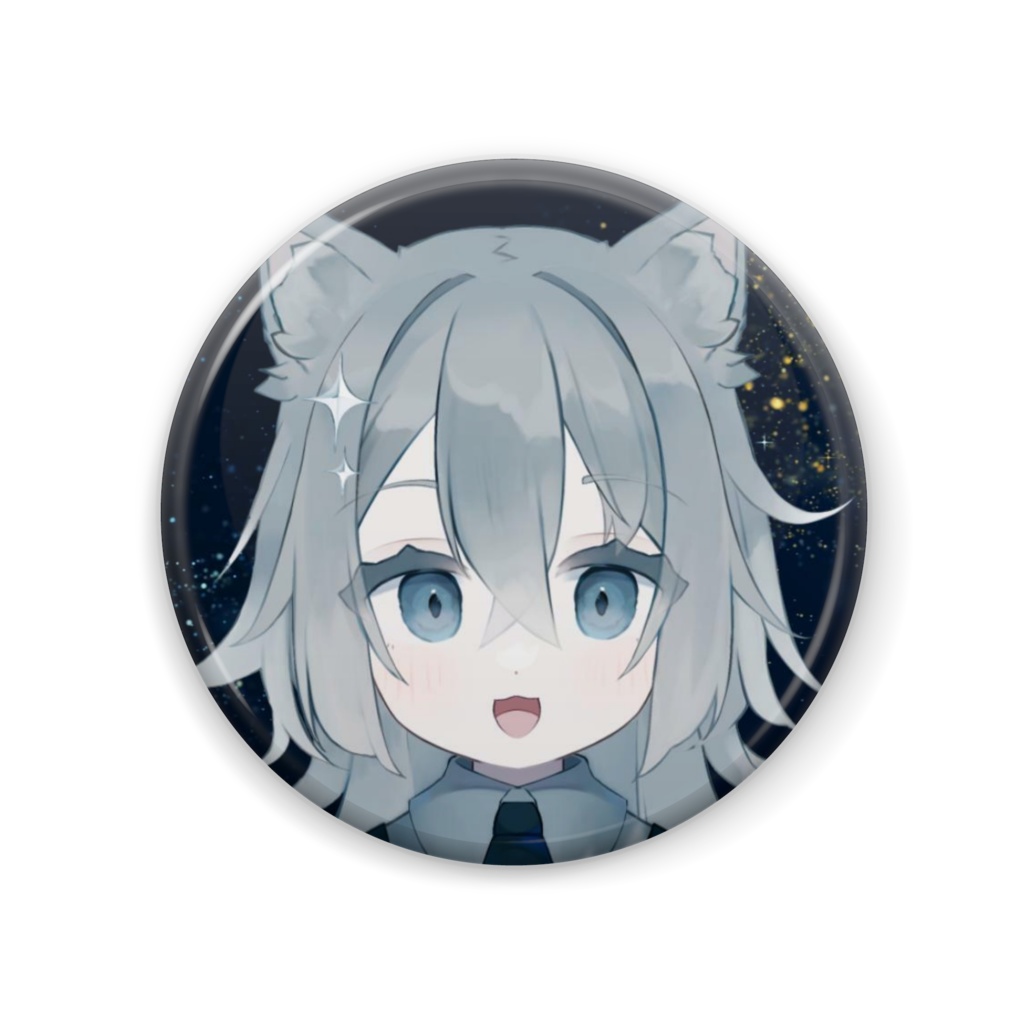 にゃんころもち　缶バッジ