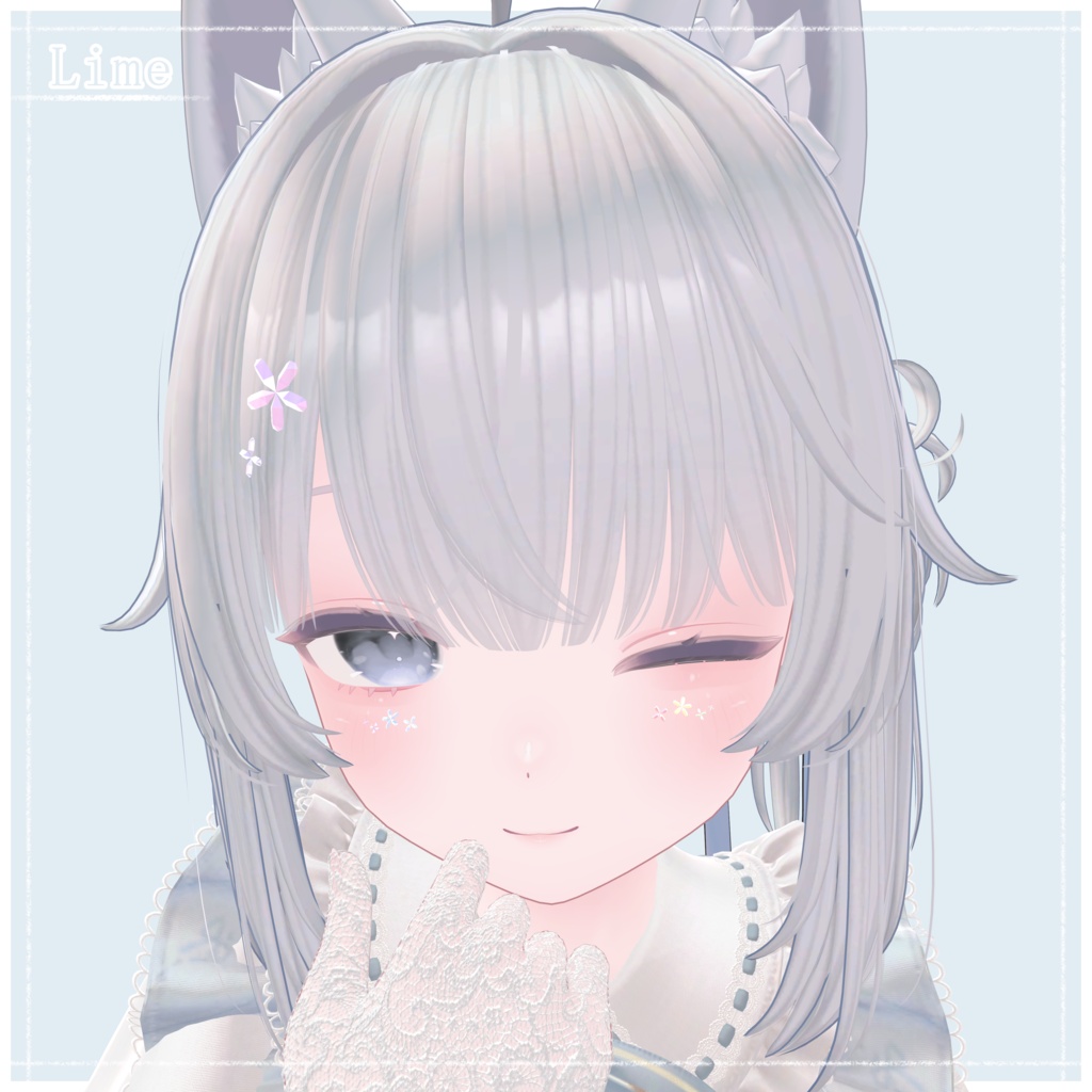 【Hairpin & Seal】Glyph Accessorys 『点滅・虹色に光る!』
