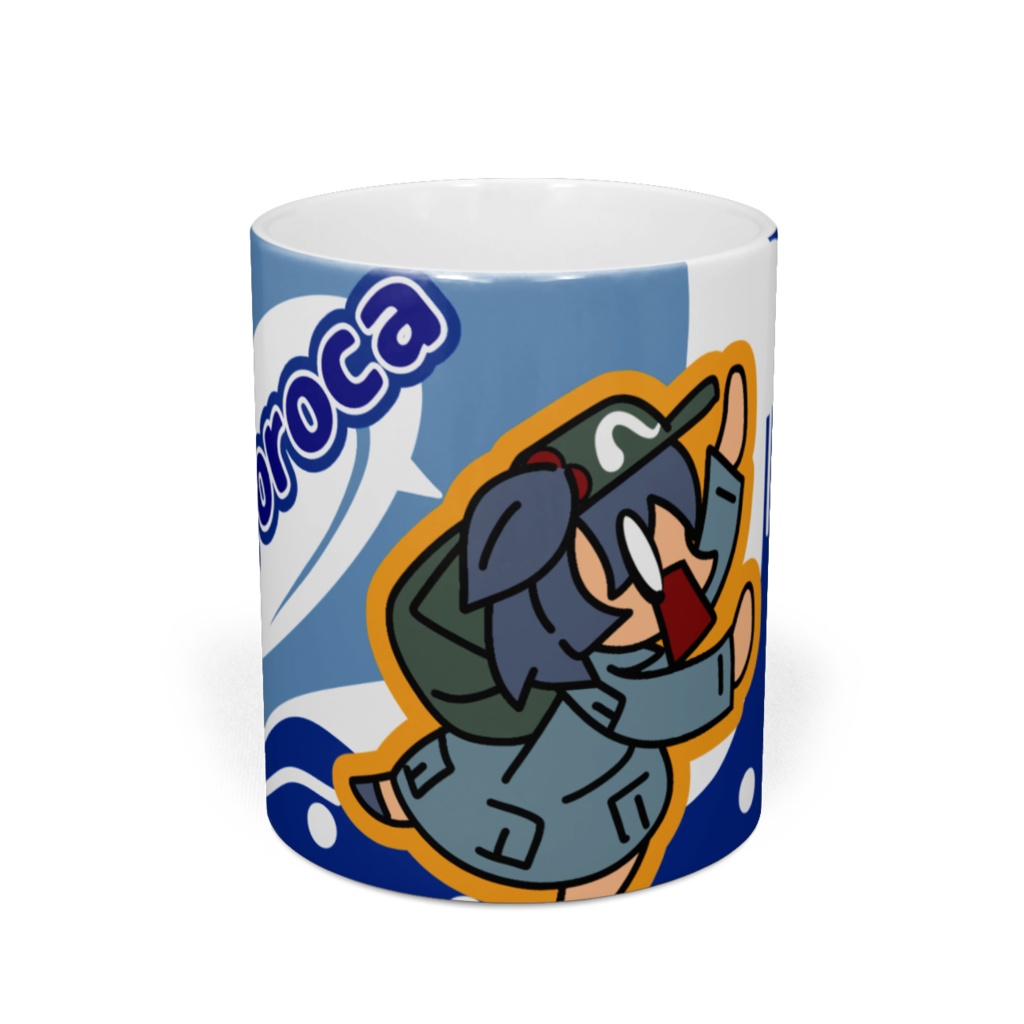 河童のポロロッカマグカップ