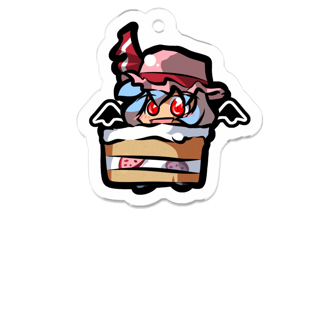 カリスマケーキアクリルキーホルダー