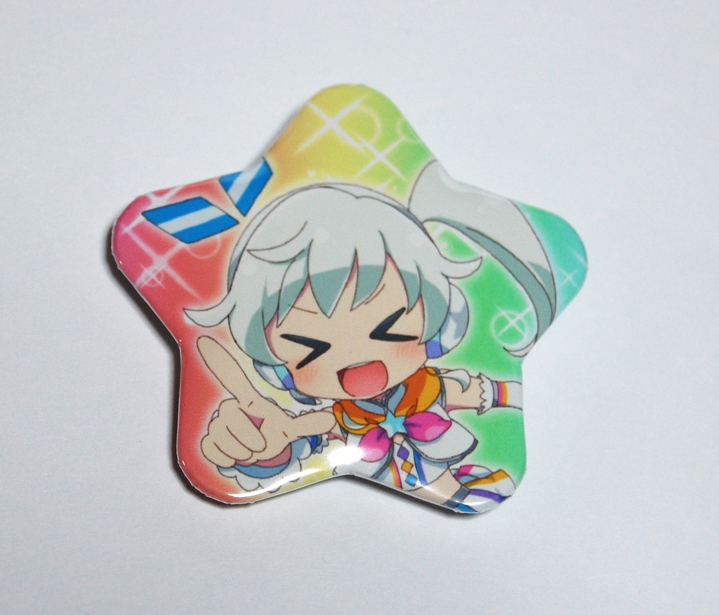 【goods】ココちゃん星型缶バッジ