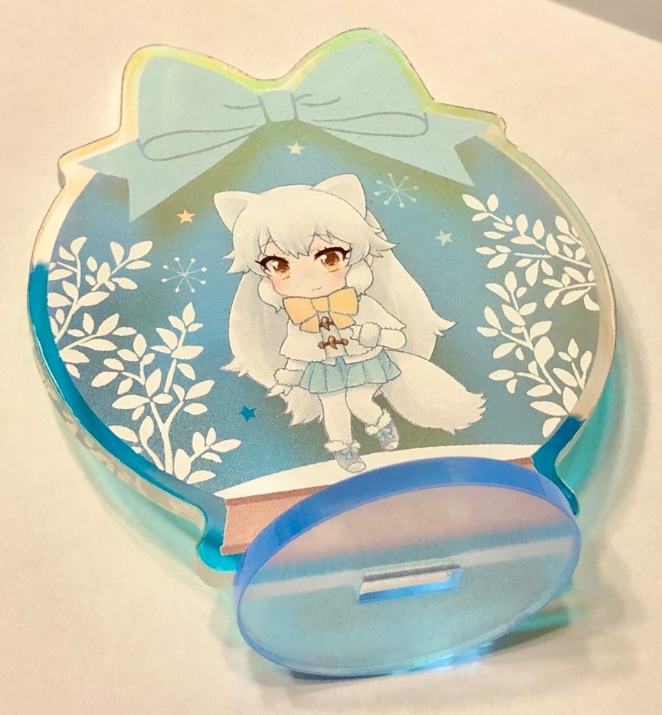 【goods】ホッキョクギツネ アクリルスタンド