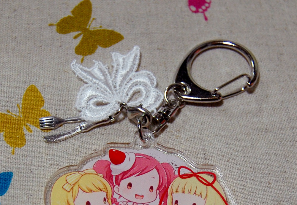 【goods】スイーツ擬人化アクリルキーホルダー