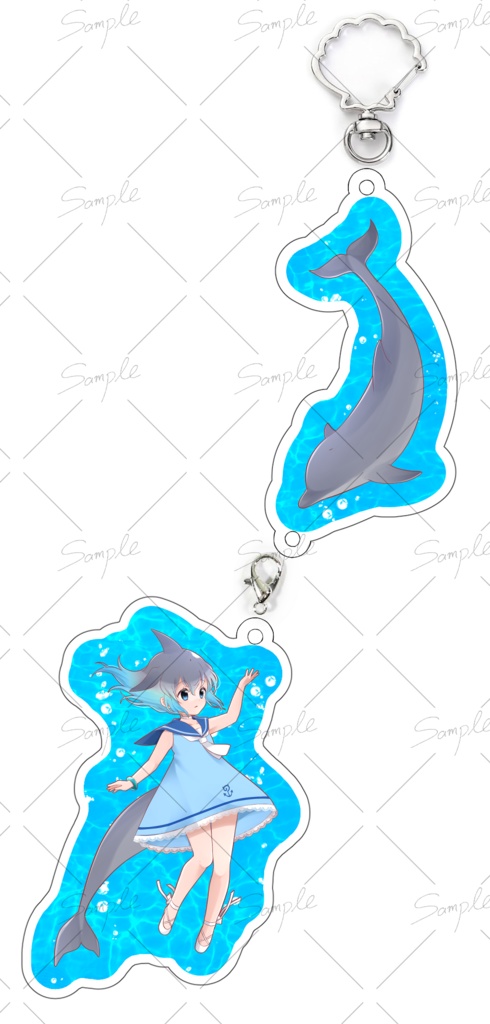 【goods】ドルカちゃん連結アクキー