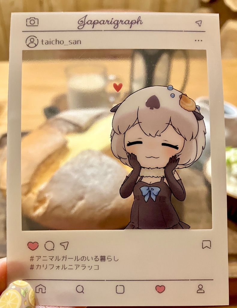 【goods】SNS風クリアカード