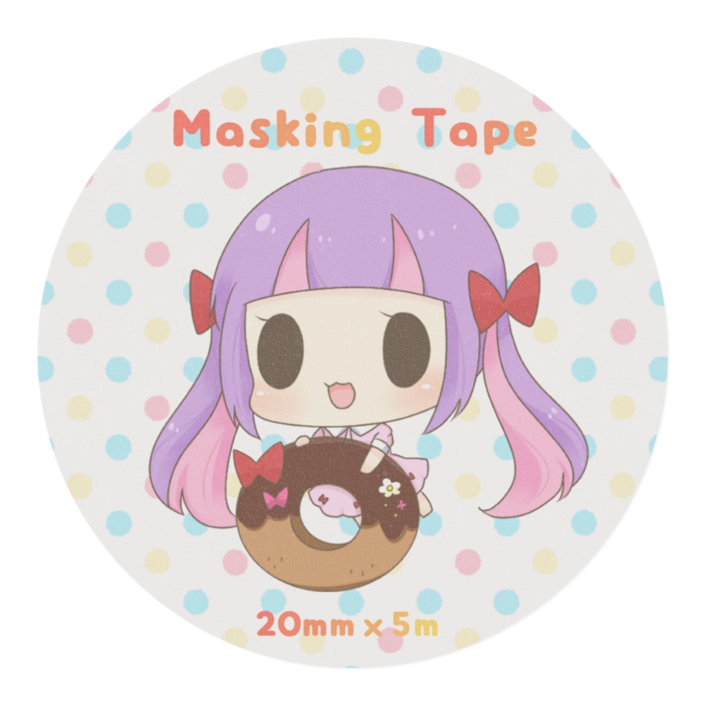 くるるスイーツマスキングテープ