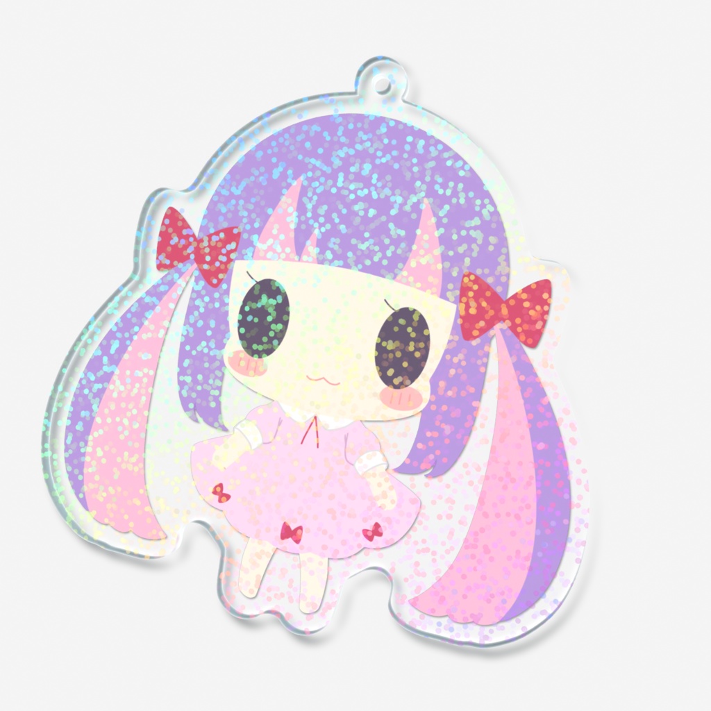 くるるホログラムアクリルキーホルダー