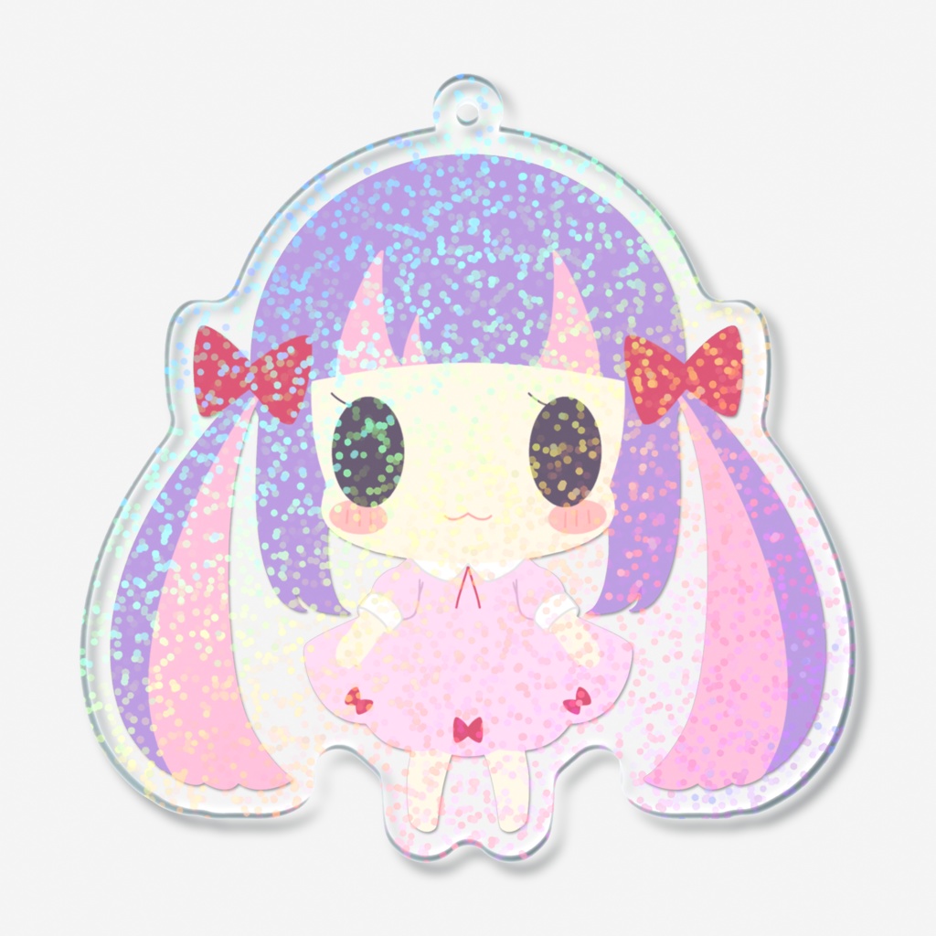 くるるホログラムアクリルキーホルダー